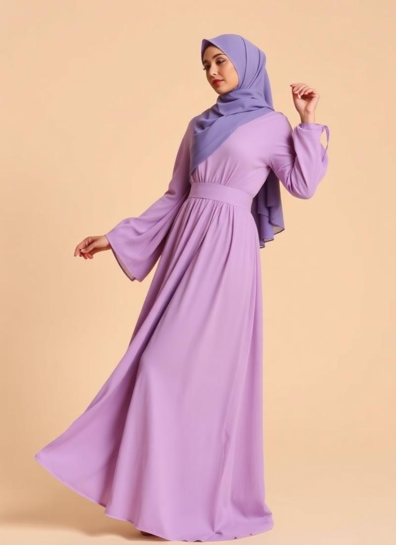 Lavender Flow Dress